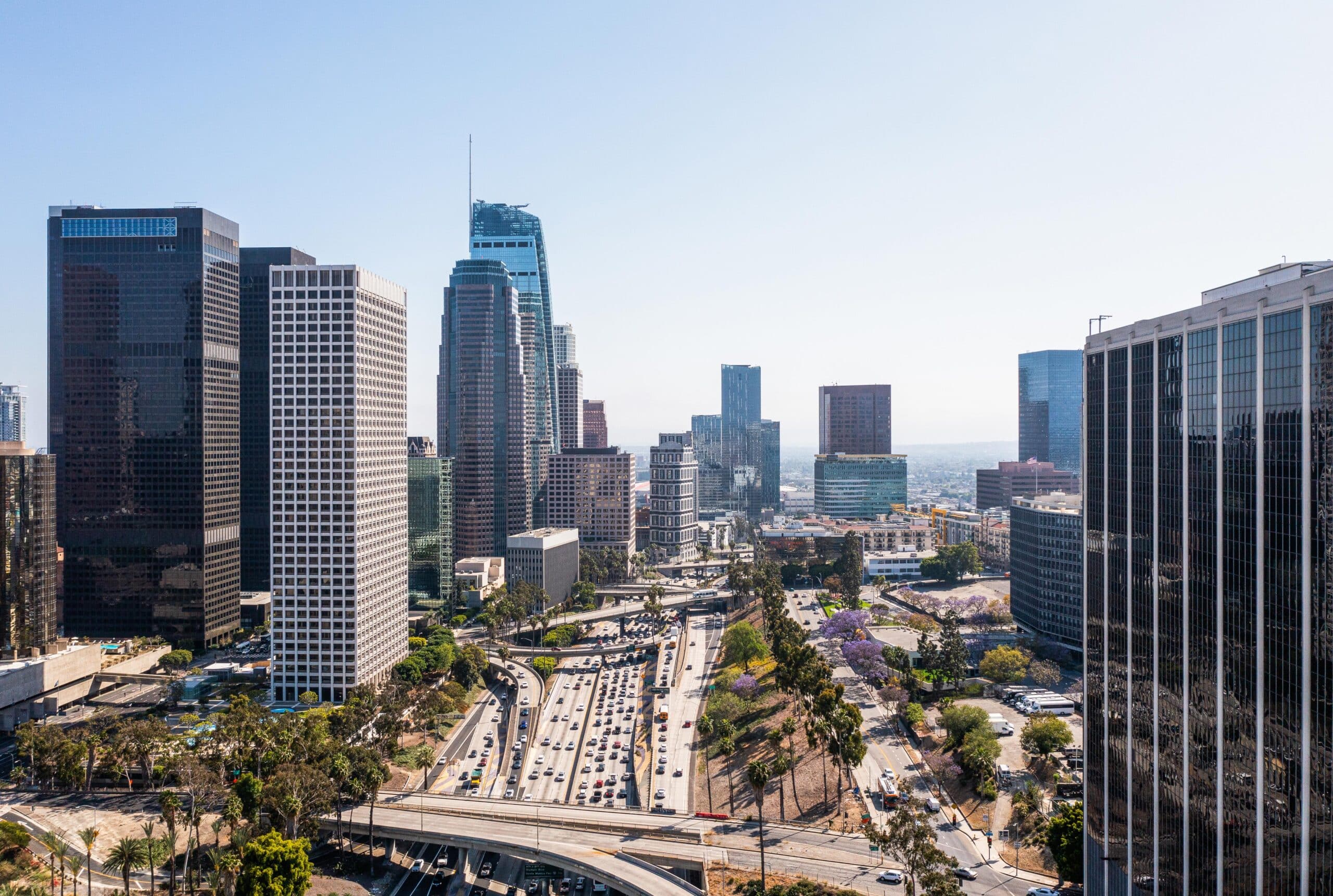 aerial view of Mexico City